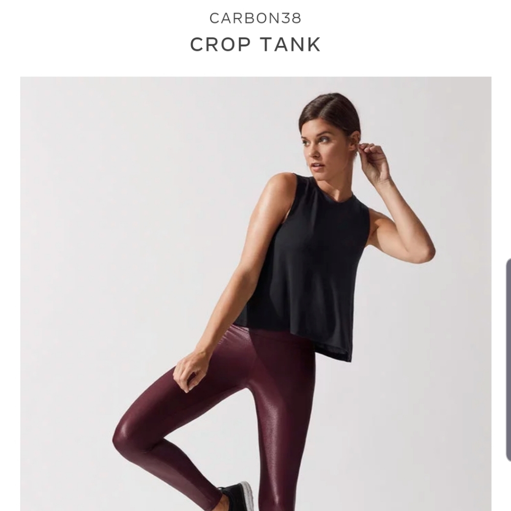 New Carbon38 crop tank size Small